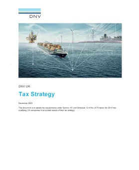 DNV UK Tax Strategy